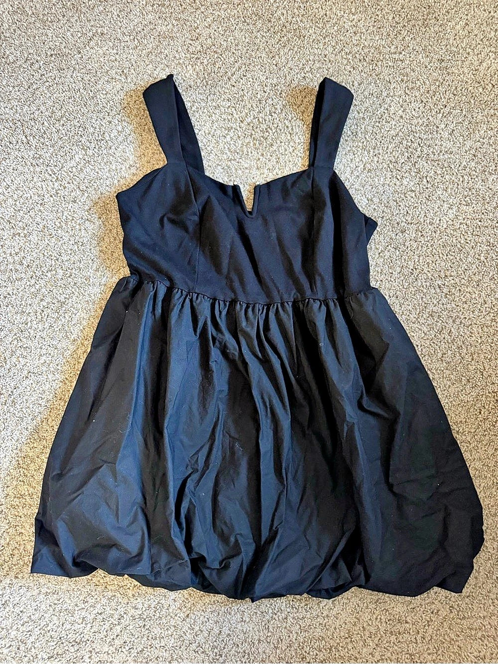 Ava & Viv Black Mini Dress Size 1X Like New